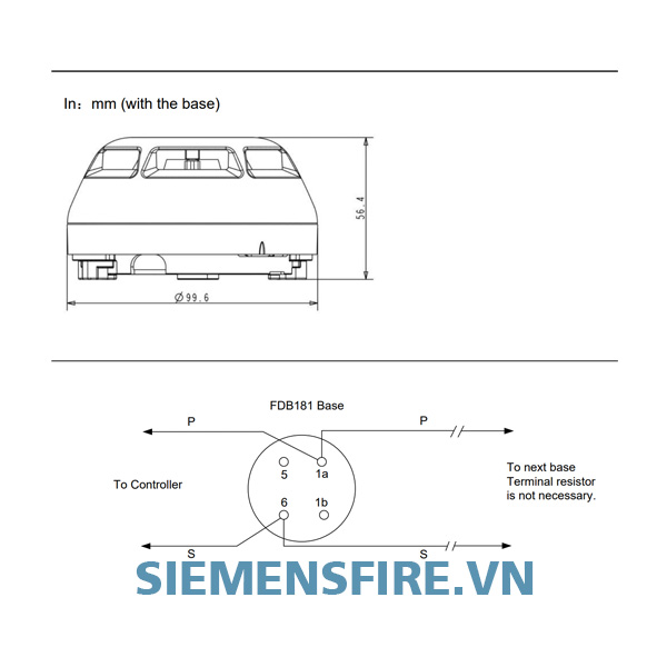 Đầu báo khói quang địa chỉ FDO181, Hệ báo cháy địa chỉ FS18