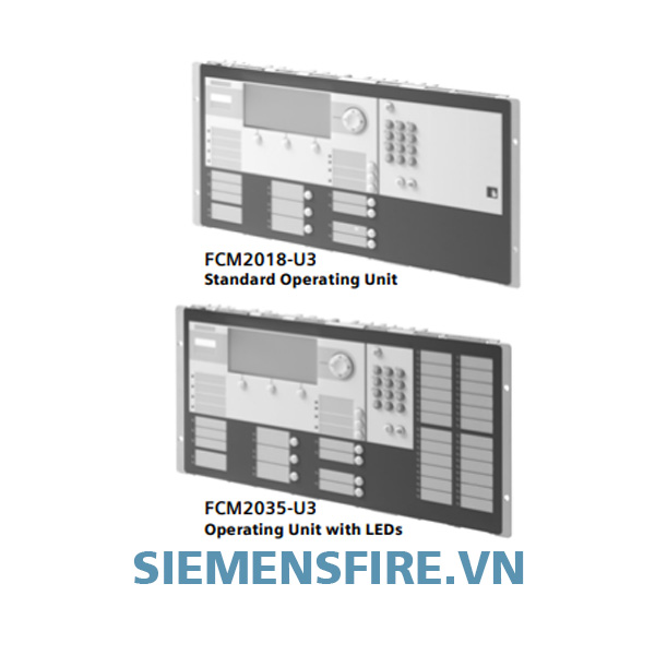 Màn hình cho hệ thống cảnh báo bằng giọng nói Cerberus PRO, Hệ thống báo cháy chuẩn UL