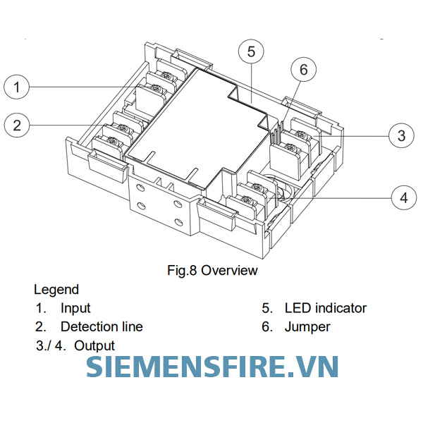 Module cách ly sự cố FDCL181, Hệ báo cháy địa chỉ FS18