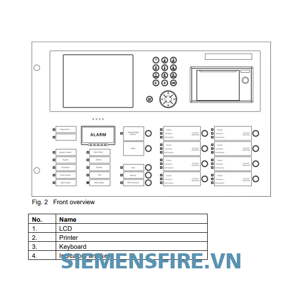 Trung tâm báo cháy 1 loop 252 địa chỉ FC1820-A1, Hệ báo cháy địa chỉ FS18