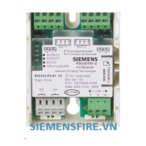 Module giám sát 2 ngõ vào điều khiển 2 ngõ ra FDCIO181-2